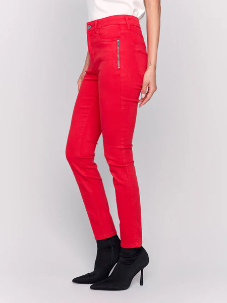 Red Skinny Jeans