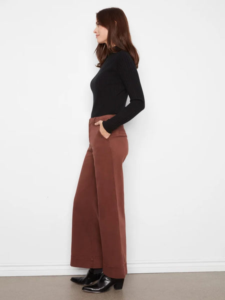 Chocolate Wide Leg Jeans