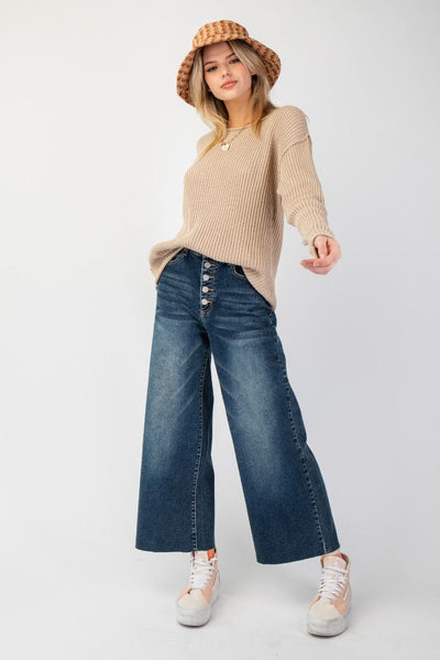 Khaki Knitted Sweater