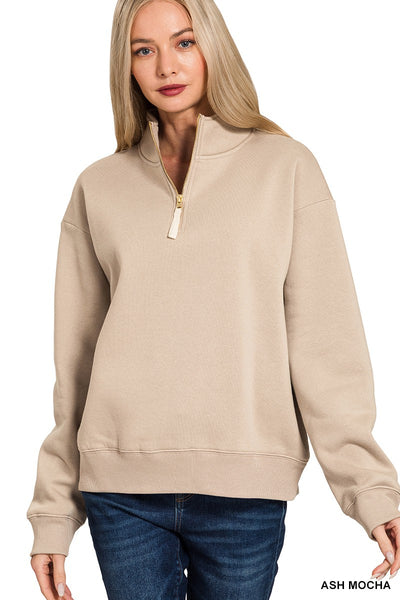 Fleece 1/2 Zip Sweatshirt