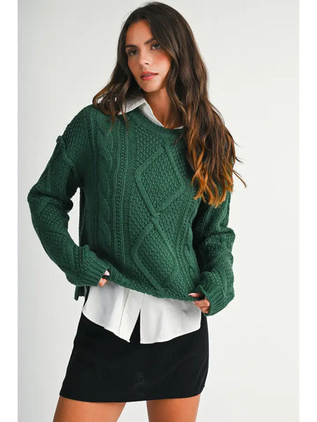 Cable Knit Sweater