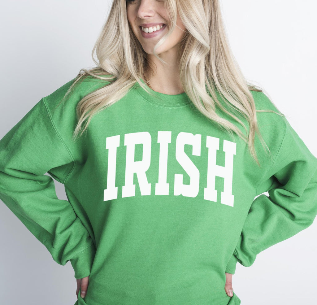 Green "Irish" Sweatshirt