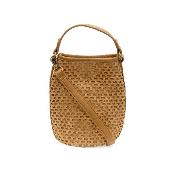 Open Weave Bucket Crossbody