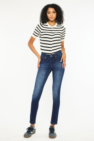 Mid-Rise Skinny Jeans