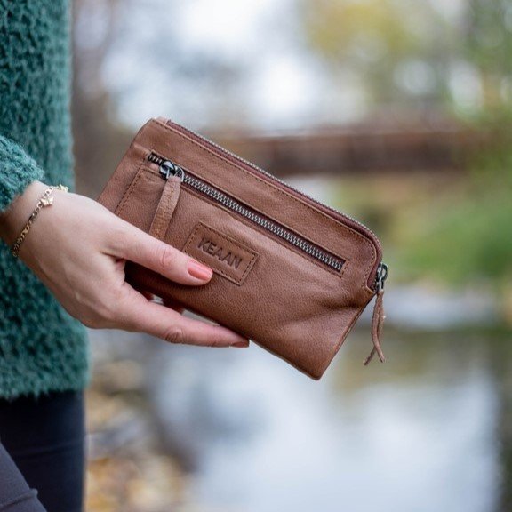 Leather Clutch Wallet