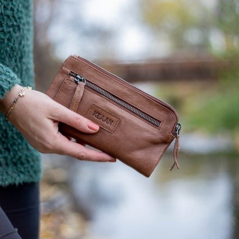 Leather Clutch Wallet