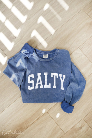 "Salty" Long Sleeve Tee