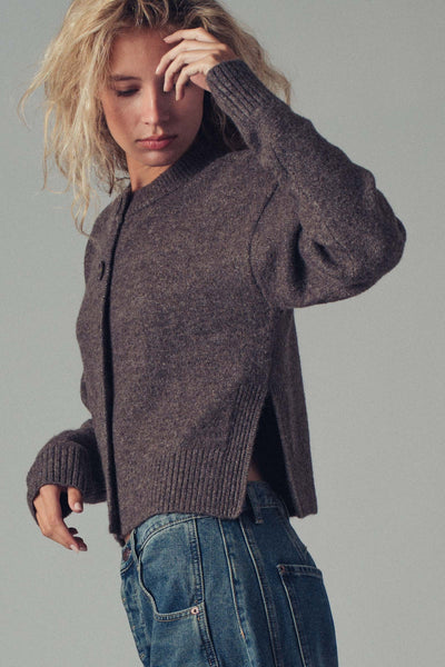 Mocha Sweater Cardigan