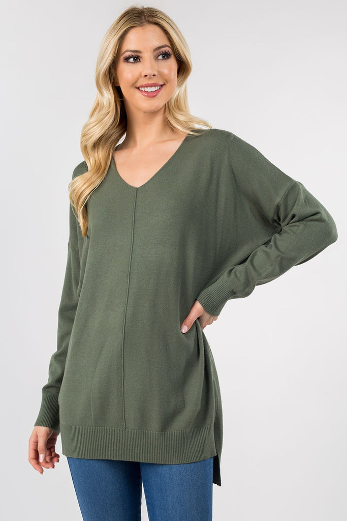 Super Soft V-Neck Sweater