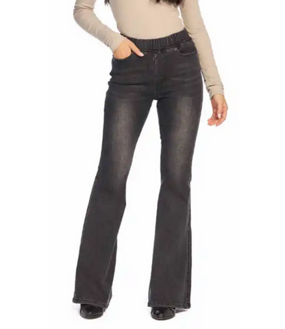 Black Flare Jeans