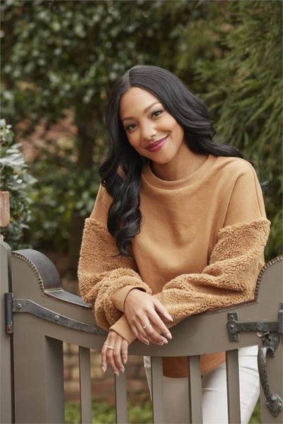 Tan Sherpa Sweatshirt