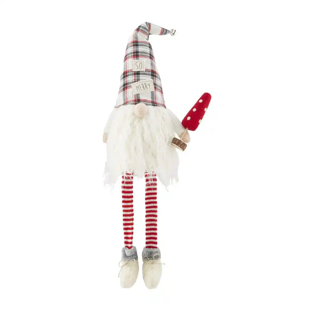 Mudpie Merry Deluxe Dangle Leg Gnome