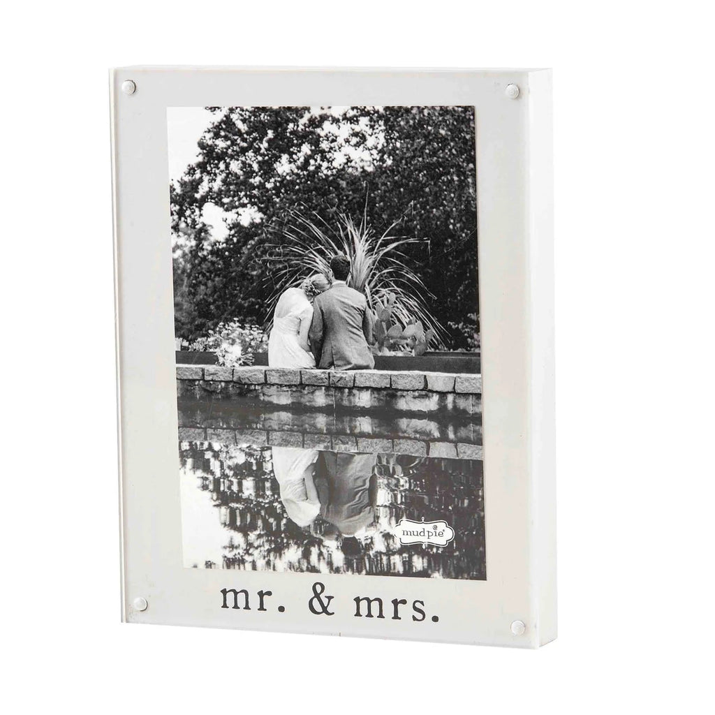 Mudpie Mr & Mrs Magnetic Block Frame