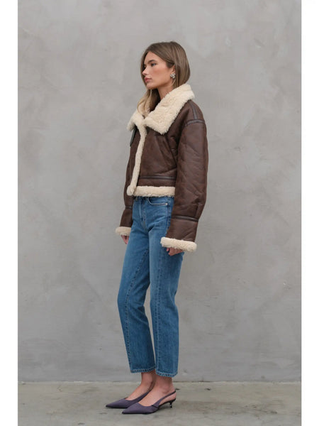 Sherpa Mustang Biker Jacket