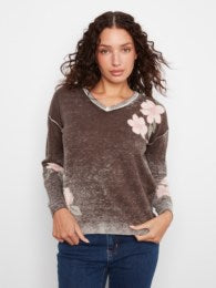 Drop Shoulder Reversible Sweater