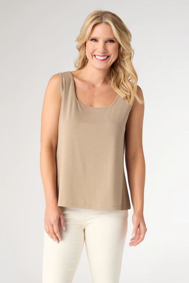 Soft Taupe Tank Top