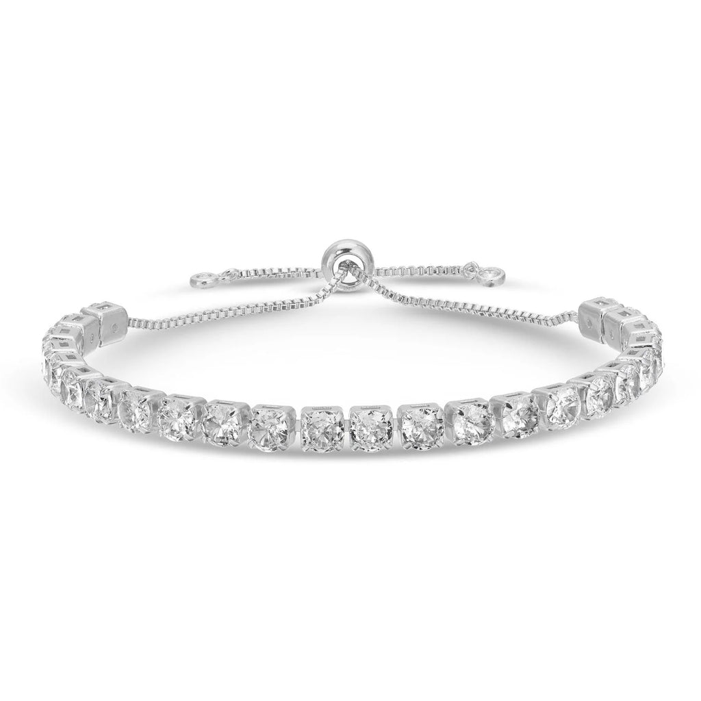 Faux Diamond Pulley Bracelet