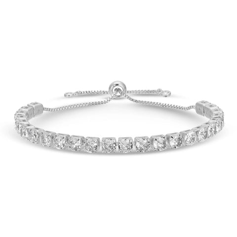 Faux Diamond Pulley Bracelet