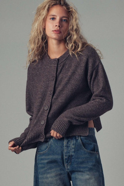 Mocha Sweater Cardigan