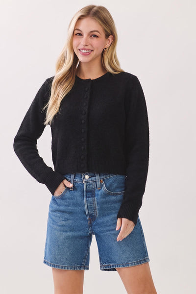 Button Up Short Cardigan