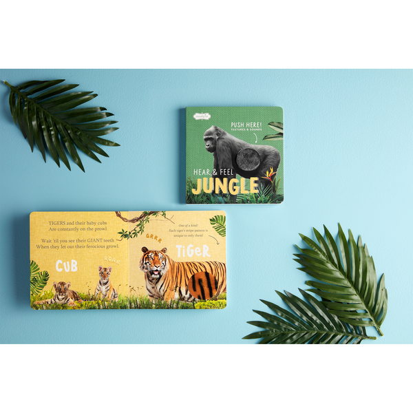 Jungle Hear & Feel Book