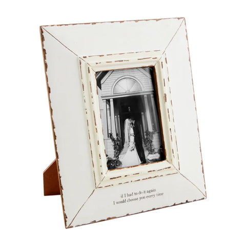 "Choose You" 5X7 Distressed Picture Frame