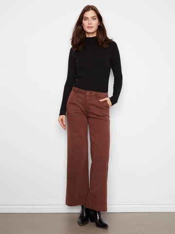 Chocolate Wide Leg Jeans
