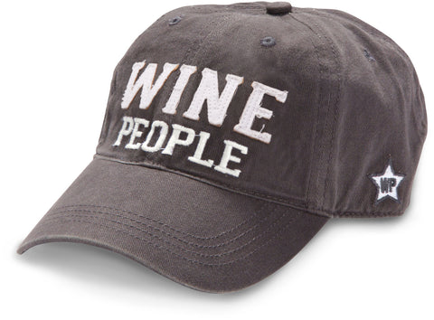 Gray "Wine People" Hat